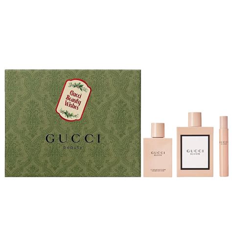 gucci bloom 100ml gift set|gucci bloom gift set sale.